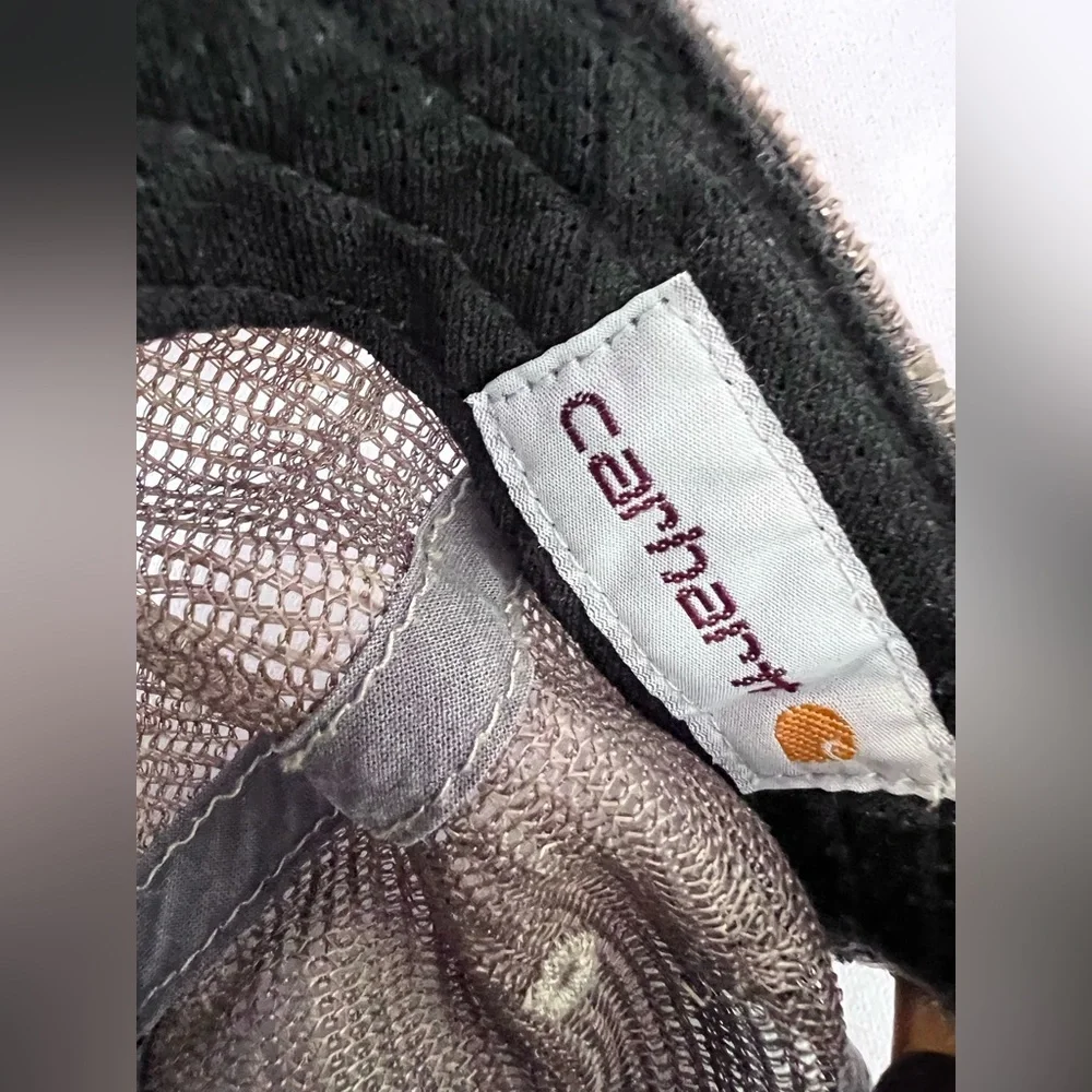Carhartt Brown Snapback Trucker‎ Mesh Back Adult Unisex Hat Cap Adjustable